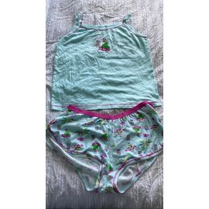 Tiki Goddess Shorts and Tanks Sleep Set